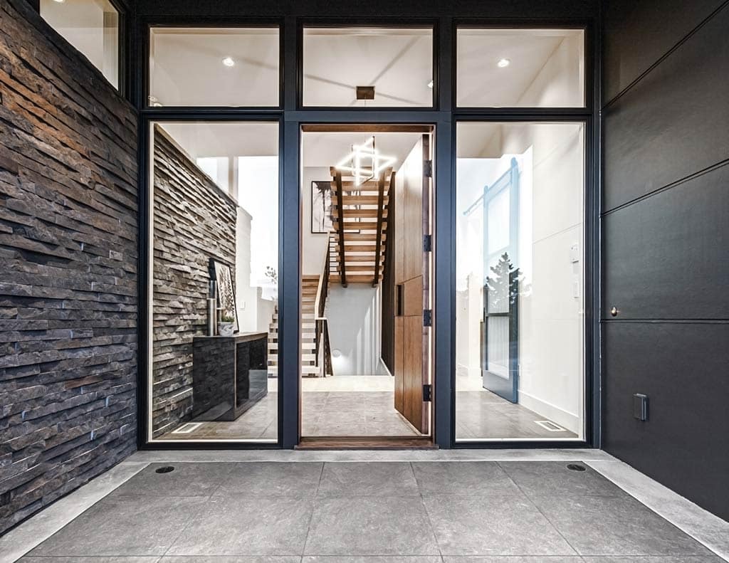 Photo of Custom Home Entry Foyer Designs by Adam Leland Homes Inc. Seattle, WA